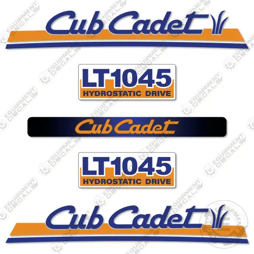 Fits Cub Cadet Lt1045 Decal Kit Riding Mower 1