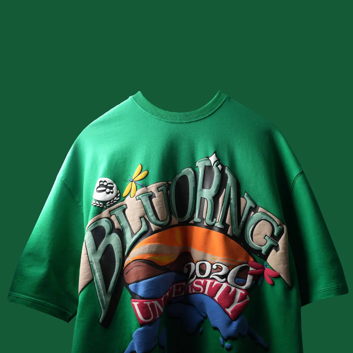 Bg Uni Green T-Shirt 1
