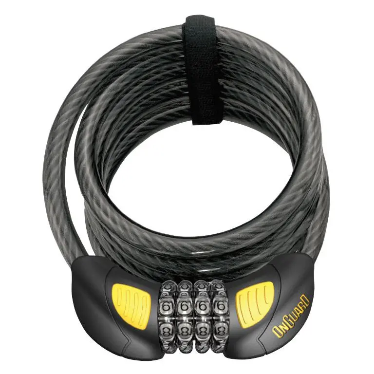 Onguard Doberman 8031Glo 185/12Mm Combination Cable Lock 1
