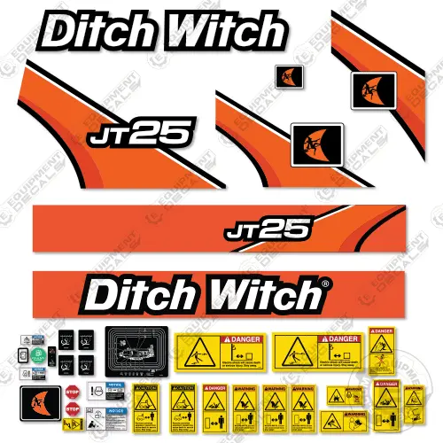 Fits Ditch Witch Jt25 Decal Kit Directional Drill 1