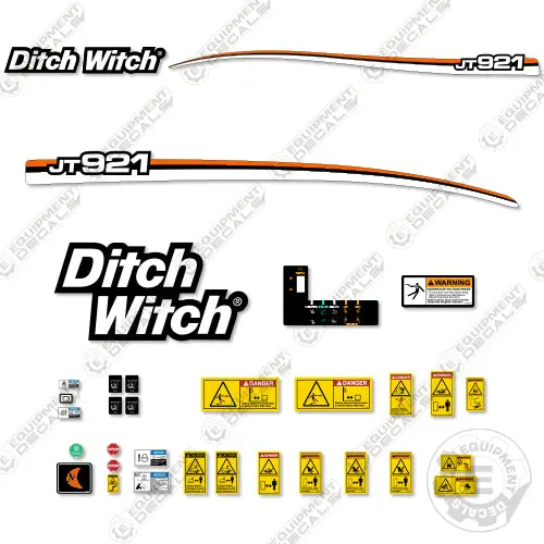 Fits Ditch Witch Jt921 Decal Kit Directional Drill 1