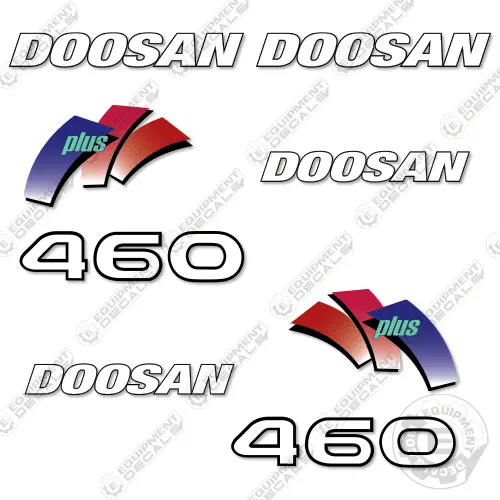 Fits Doosan 460 Plus Decal Kit Skid Steer 1
