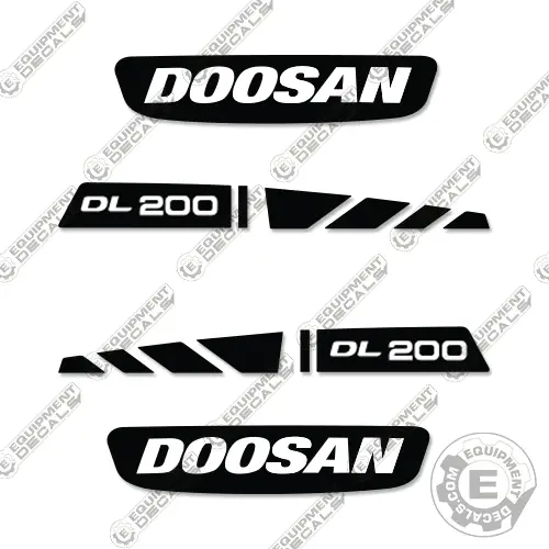 Fits Doosan Dl200-3 Decal Kit Wheel Loader 1