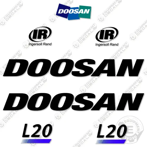 Fits Doosan L20 Decal Kit Light Tower 1