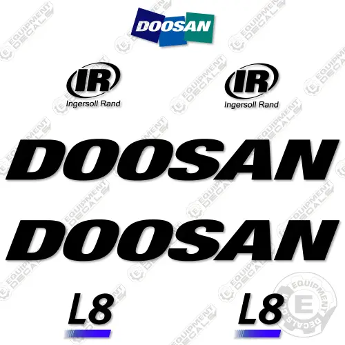 Fits Doosan L8 Decal Kit Light Tower 1