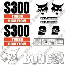 Fits Bobcat S300 Skid Steer Decal Kit (Style 2) 1