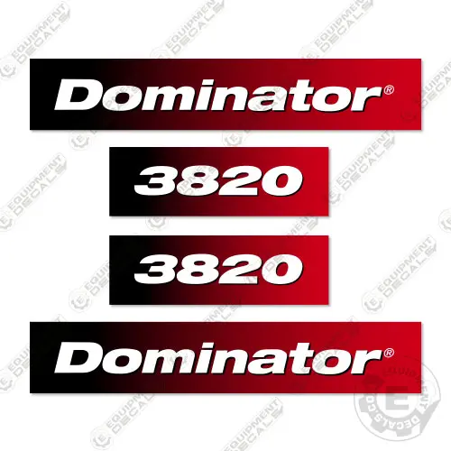 Fits Imt Crane Truck 3820 Number Decals (Set Of 2) 1