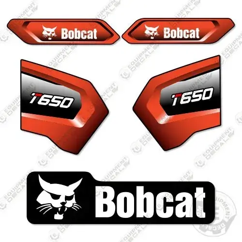 Fits Bobcat T650 Decal Kit Track Loader 1