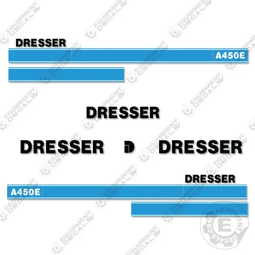Fits Dresser A450e Decal Kit Motor Grader 1