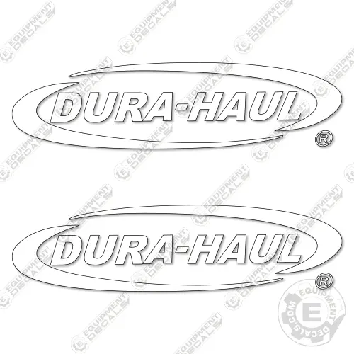 Fits Dura-Tech Decal Kit Trailer 48" Logos 1