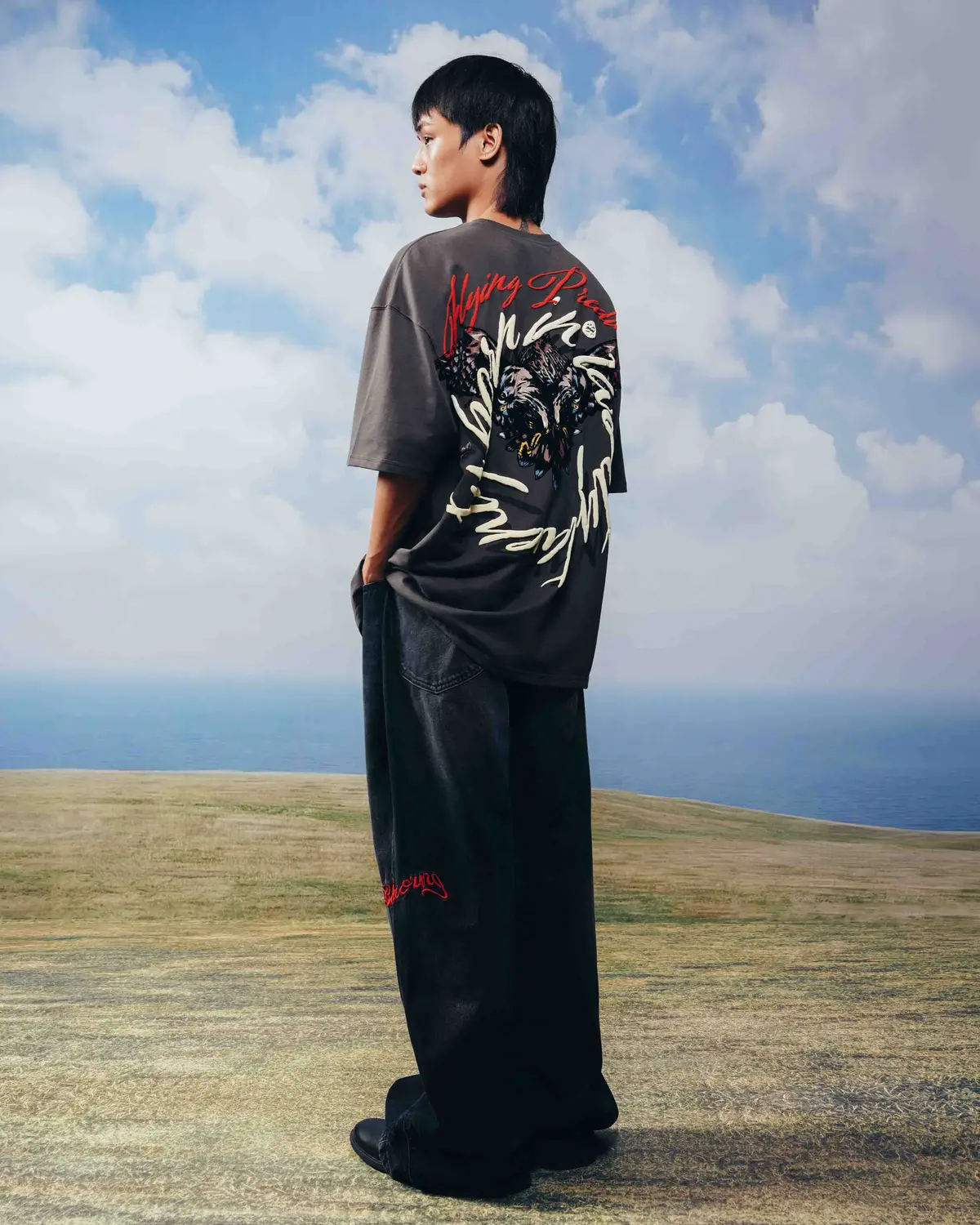 Grey Alpha Descent T-Shirt 3