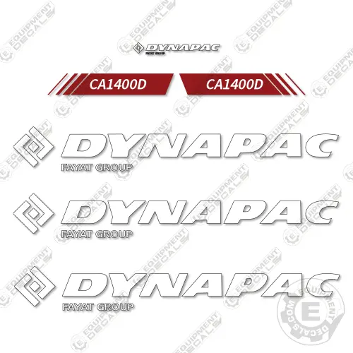 Fits Dynapac Ca1400d Decal Kit Roller 1