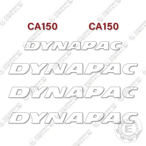 Fits Dynapac Ca150 Decal Kit Roller 1