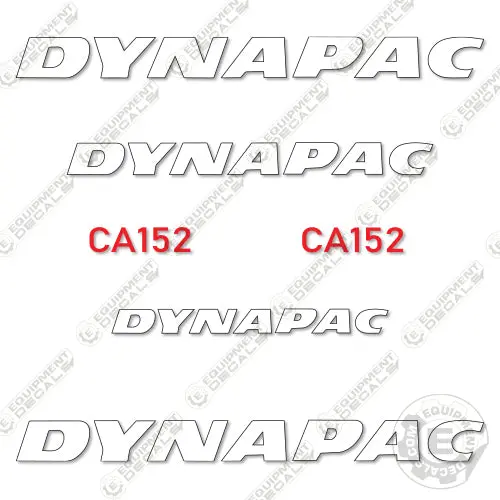 Fits Dynapac Ca152 Decal Kit Roller 1