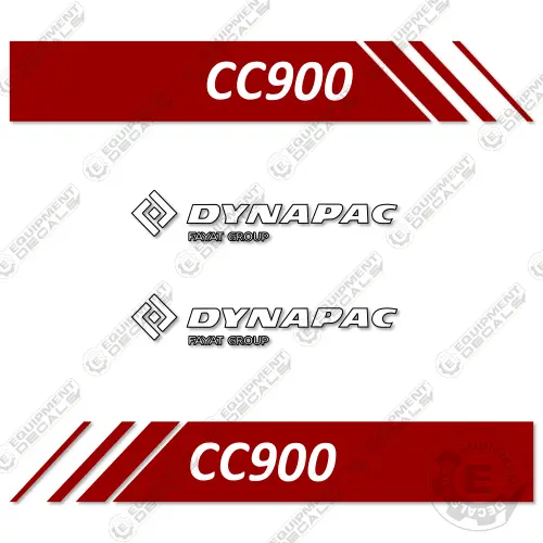 Fits Dynapac Cc900 Decal Kit Roller 1