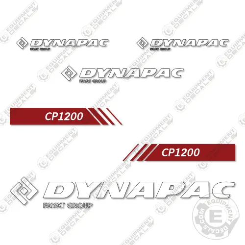 Fits Dynapac Cp1200 Decal Kit Roller 1