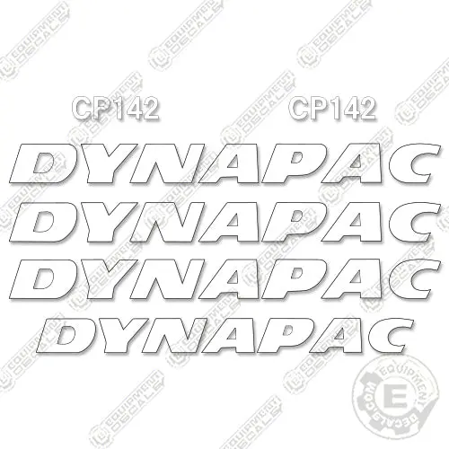 Fits Dynapac Cp 142 Decal Kit Roller 1