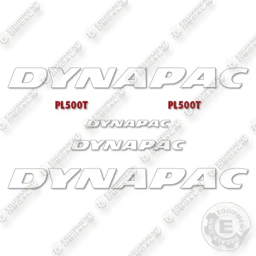 Fits Dynapac Pl500t Decal Kit Compact Planer 1
