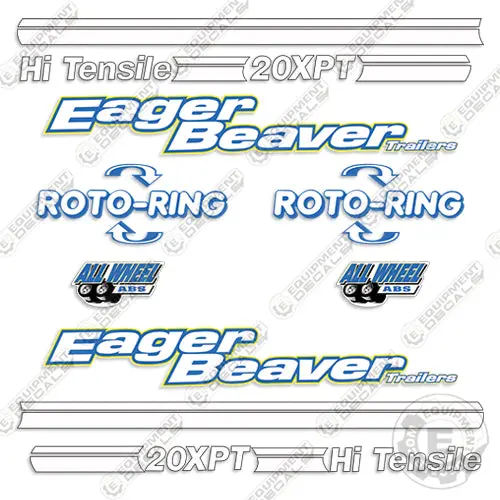 Eager Beaver 20 Xpt Decal Kit Trailer 1
