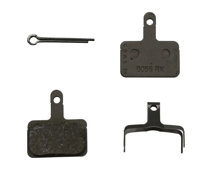 Disc Brake Pads Shimano B05s-Rx Resin Pads & Spring (Oem) 1