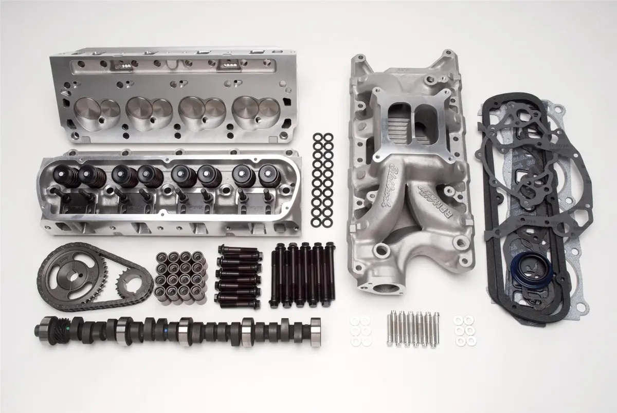 Edelbrock 2055 Pontiac Top-End Power Package – 460 Hp Complete Engine Kit 1