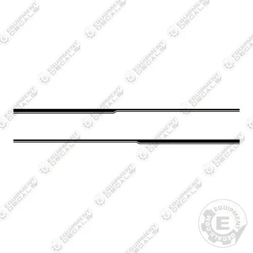 Fits Elgin Road Wizard Stripe Set Street Sweeper - Custom Black 1