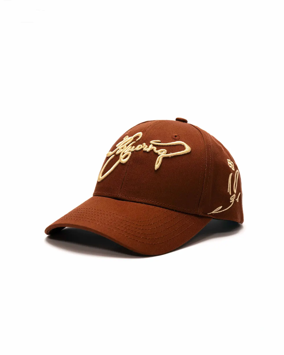 Rust And Beige Cap 1