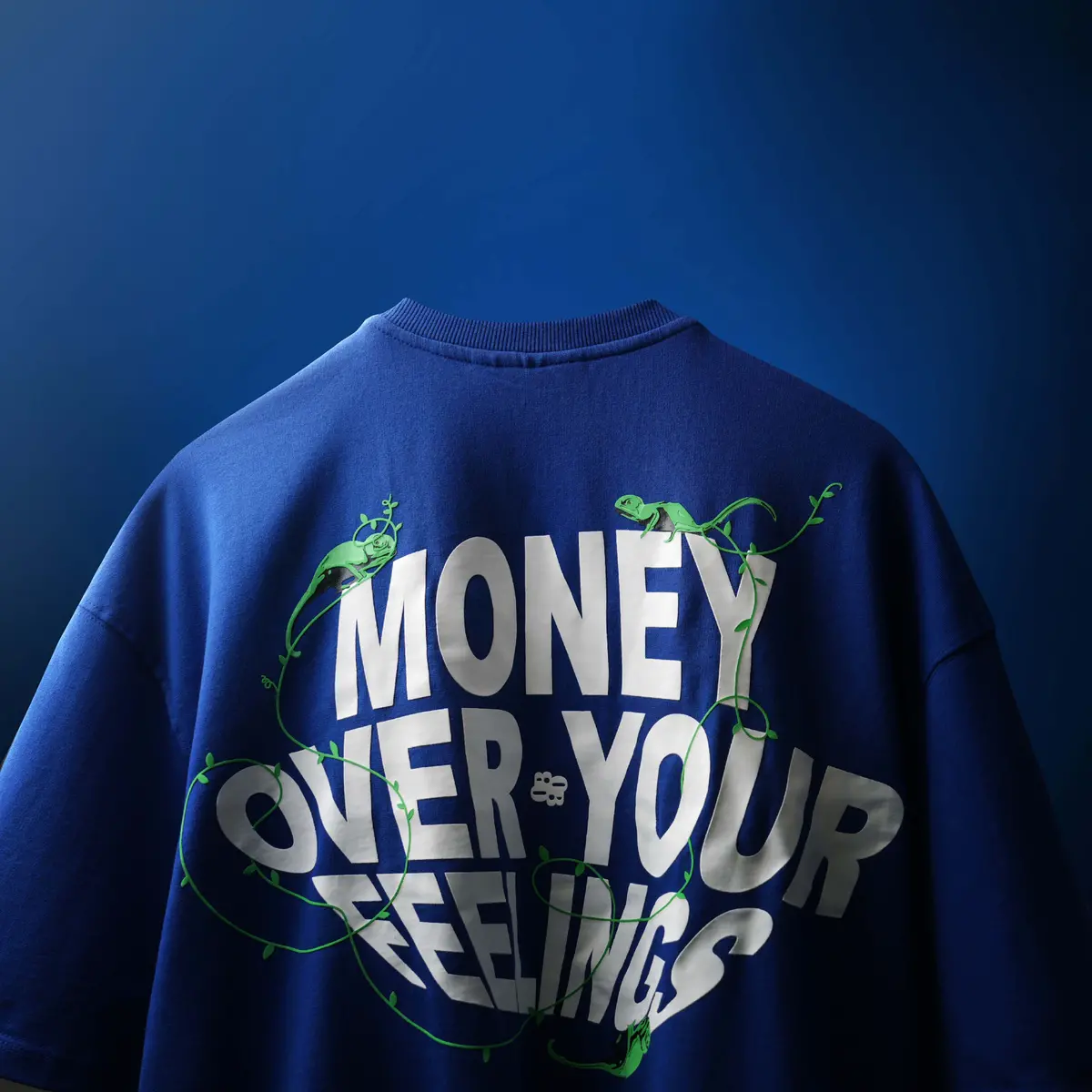 Blu Materialistic T-Shirt 1