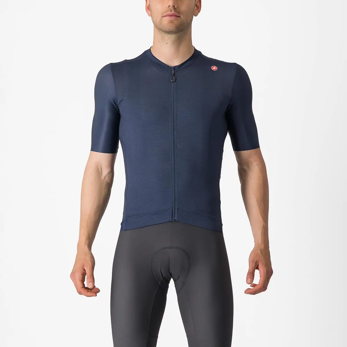 Castelli Men’s Espresso Short-Sleeve Cycling Jersey – Breathable Race Fit