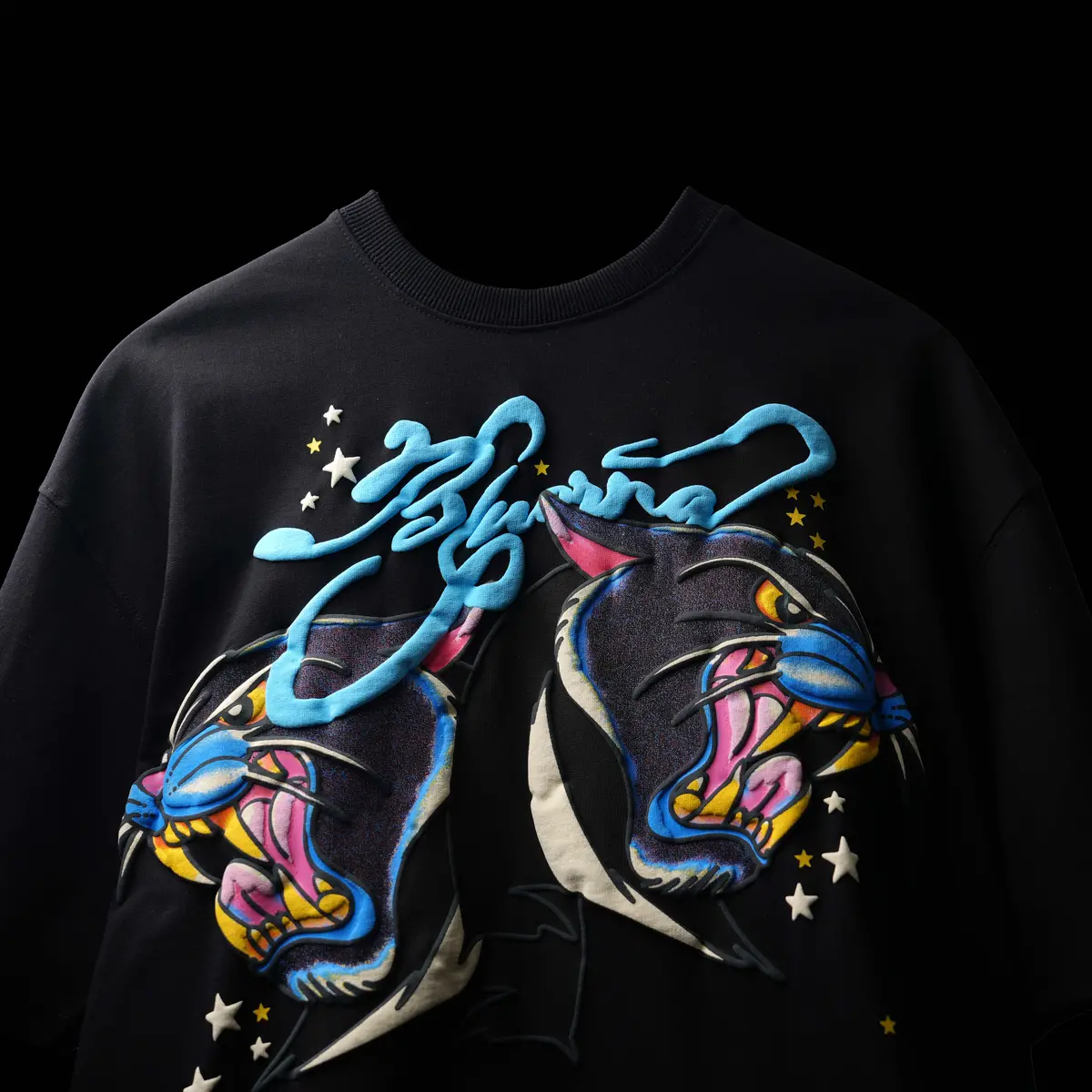Black Wild Star T-Shirt 1