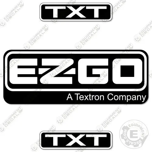 Fits Ezgo Txt Decal Kit Golfcart 1