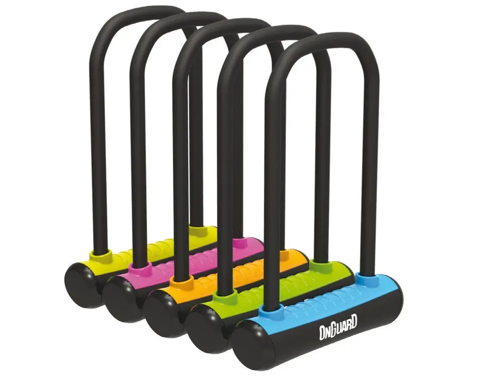 Onguard 8155 Neon 140Mm Key U-Lock (Assorted Colours) 1