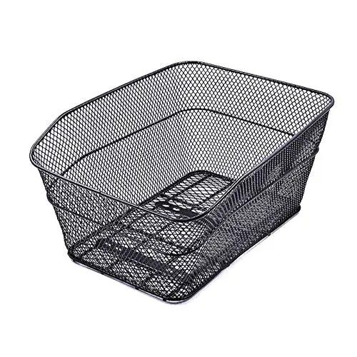 Bpw Narrow Mesh Fixed Rear Basket - Black (1169B) 1