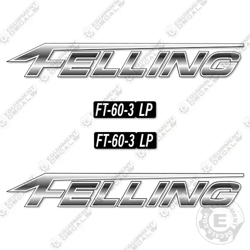 Fits Felling Ft-60-3 Decal Kit Trailer 1