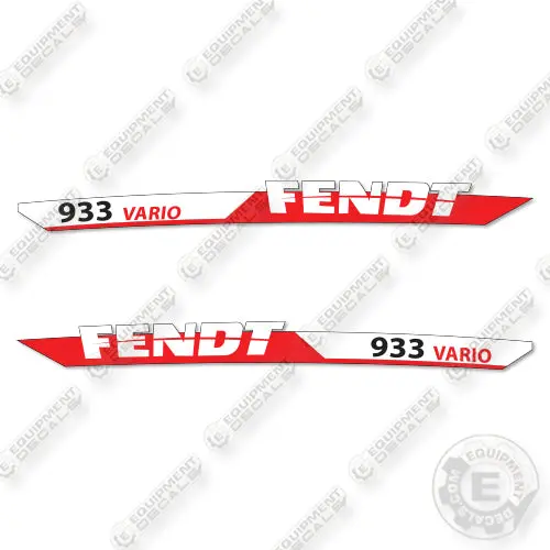 Fits Fendt 933 Vario Decal Kit Tractor 1