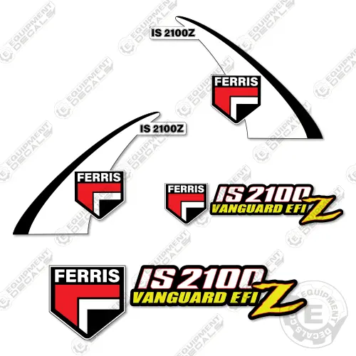 Fits Ferris Is2100z Decal Kit Mower 1
