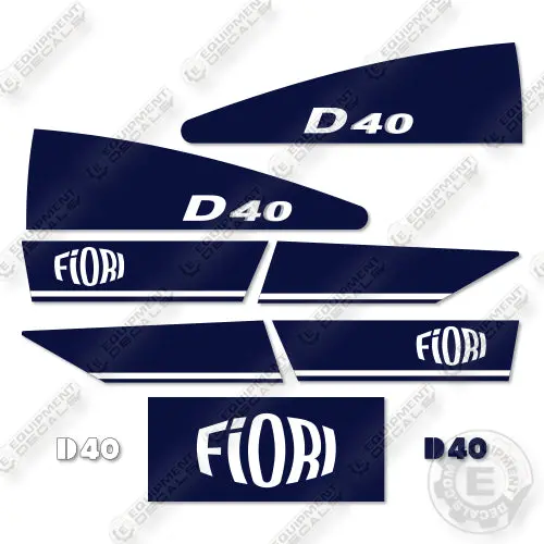 Fits Fiori D40 Decal Kit Dumper 1