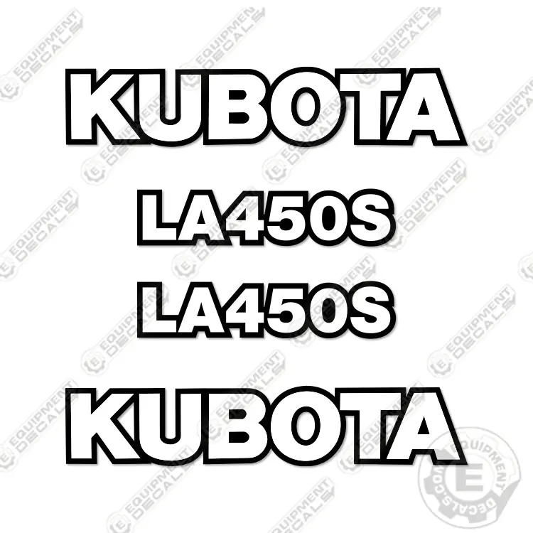 Fits Kubota La450s Decal Kit Frontend Loader Attachment 1