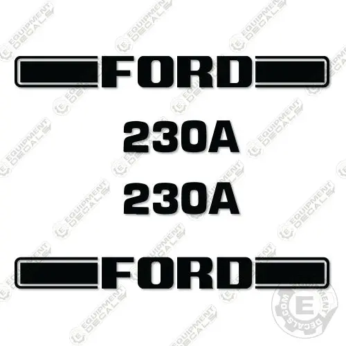 Fits Ford 230A Decal Kit Tractor 1