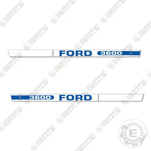 Fits Ford 3600 Decal Kit Tractor 1