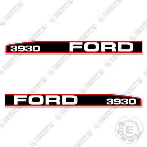 Fits Ford 3930 Decal Kit Tractor (Air-Conditioned Cab) 1