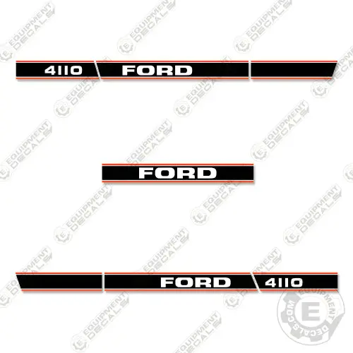 Fits Ford 4110 Decal Kit Tractor 1