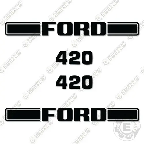 Fits Ford 420 Decal Kit Tractor 1