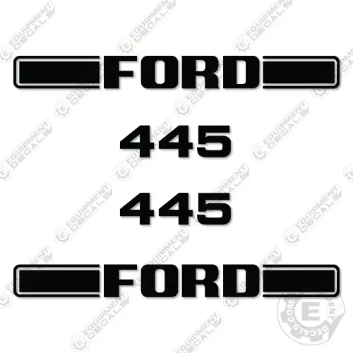 Fits Ford 445 Decal Kit Tractor 1