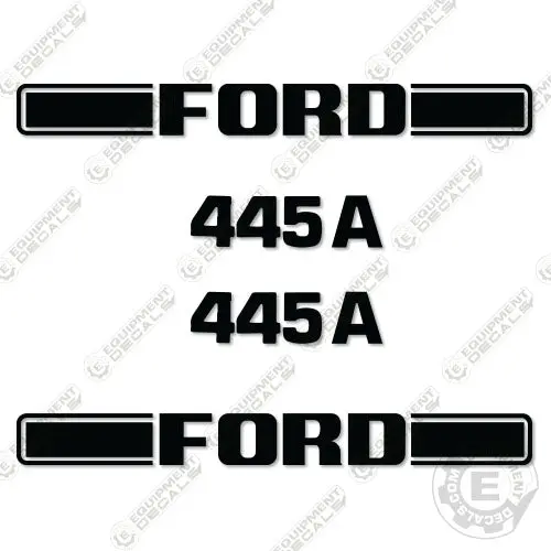 Fits Ford 445A Decal Kit Tractor 1
