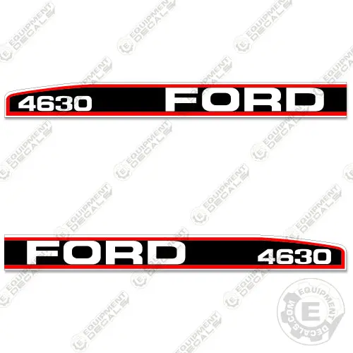 Fits Ford 4630 Decal Kit Tractor (Air-Conditioned Cab) 1