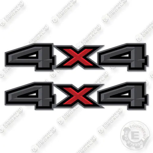 Fits Ford 4X4 Logo Decal Kit 1