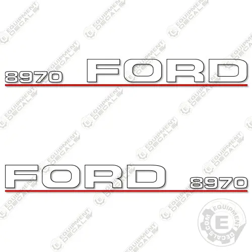 Fits Ford 8970 Decal Kit Tractor 1