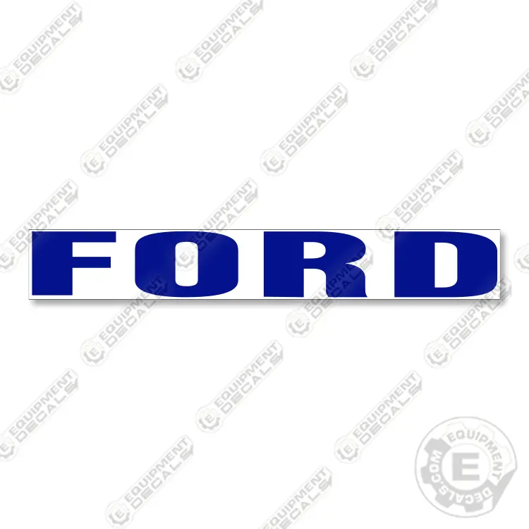 Ford Logo 18.5" - Blue With White Background 1