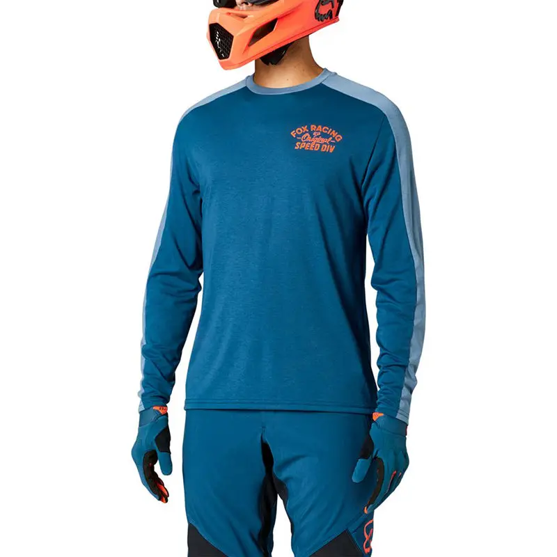 Fox Mens Ranger Dr Refuel Long Sleeve Jersey (2021) 1